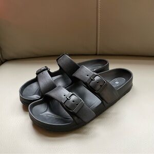 Shade & Shore Black Sandals